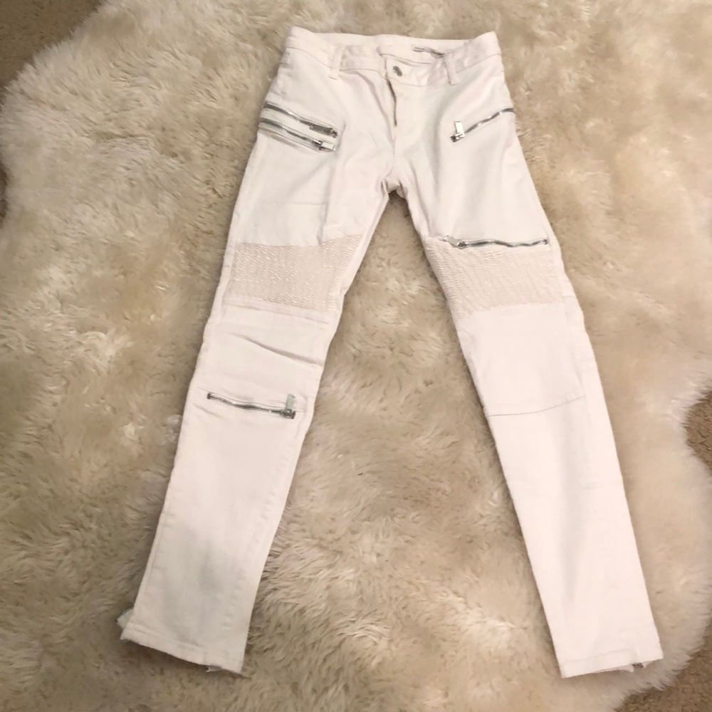 Zara Moto skinny pants